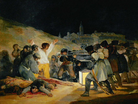 Расстрел повстанцев в ночь со 2 на 3 мая 1808 на холме