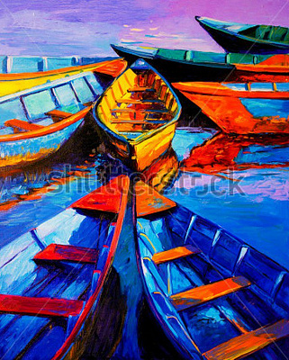 Картина Лодки - Николов Ивайло  