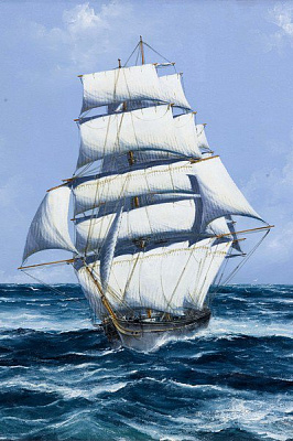 Картина Подорож під вітрилами - Кораблі 