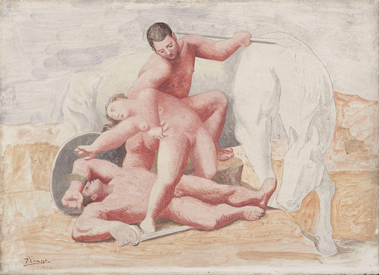 Картина Изнасилование - Пикассо Пабло 