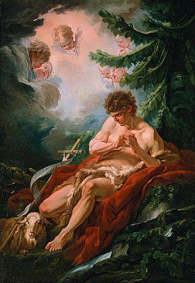 Картина Св.Іоанн Хреститель - Буше Франсуа 