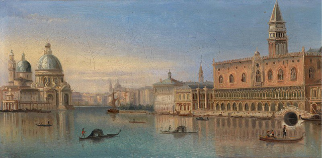 Картина Дворец Дожей, Венеция - Лепи Фердинанд 