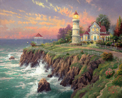 Картина Викторианский маяк - Кинкейд Томас 