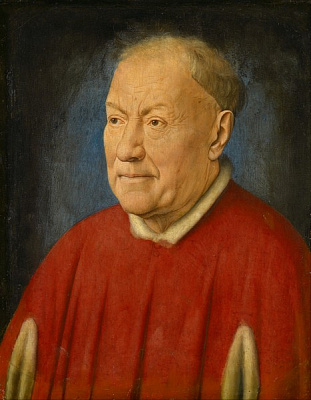 Картина Портрет кардинала - Ван Эйк Ян 