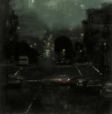 Картина Рассвет через туман - Манн Джереми 