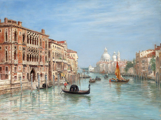 Картина Венеция О.Ф. - Одельмарк Франц Вильгельм 