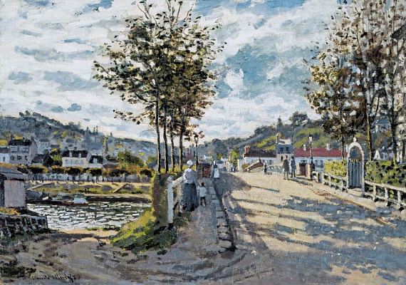Картина Мост в Буживаль - Моне Клод 