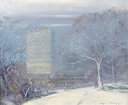Картина Будівля ООН - Бертельсен Йоханн 