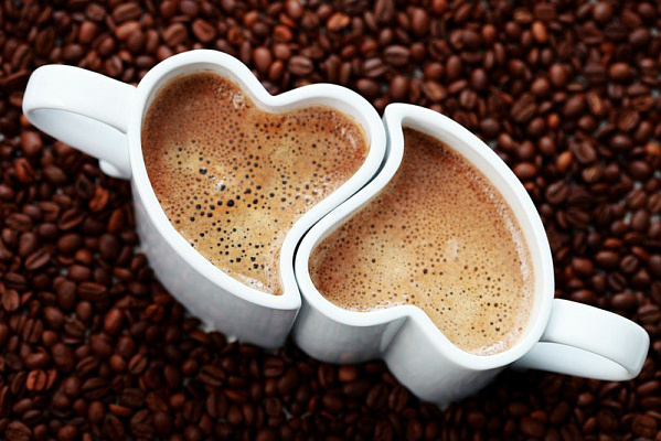 Картина Любовь и кофе - Еда-напитки 