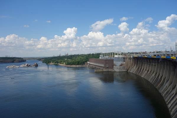 Картина Днепровская ГЭС 2, Запорожье - Город 
