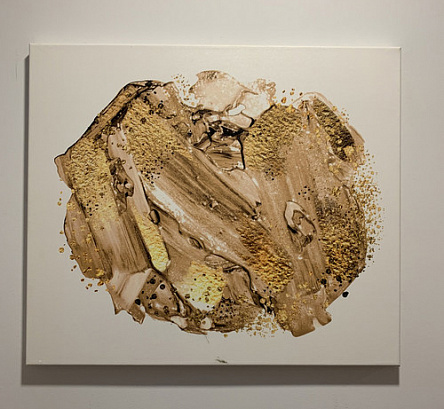 Коричневые мазки. Готовая