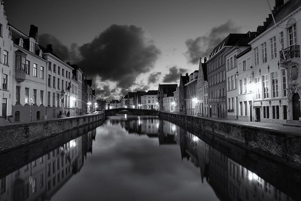 Картина Місто2 - Чорно-біле 