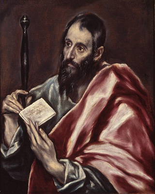 Картина Св.Апостол Павел (Сент-Луис, Музей искусства) - Эль Греко 