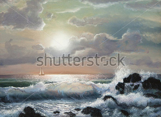 Картина Бризки хвиль - Куліаніонак Лілія 