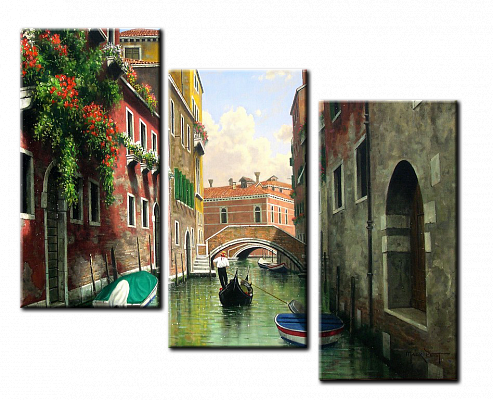 Картина Венеция 2 - Из трех частей 
