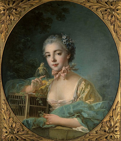 Портрет Марі-Емілі Бодуен, дочка художника