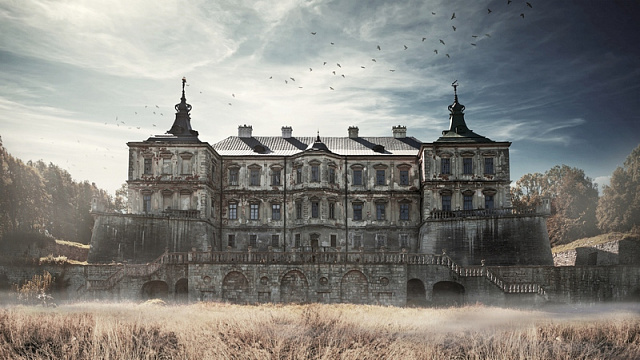 Картина Підгорецький замок 1 - Місто 