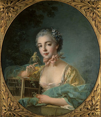 Картина Портрет Марі-Емілі Бодуен, дочка художника - Буше Франсуа 