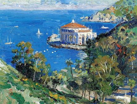 Каталина. Вид из каньона Дескансо