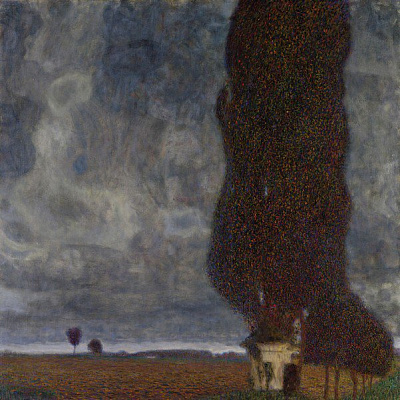 Картина Высокий тополь - Климт Густав 