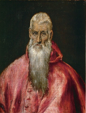 Св.Иероним в кардинальском облачении (Байон, музей Боннат)