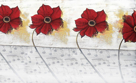 Шеренга із квітів