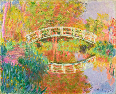 Картина Японский мост 2 - Моне Клод 