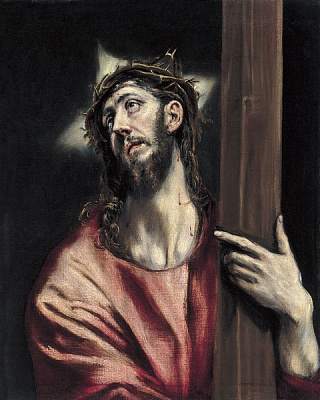 Картина Несение креста (Мадрид, Музей Тиссена-Борнемисы) - Эль Греко 