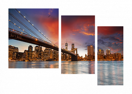 Мост в мегаполисе