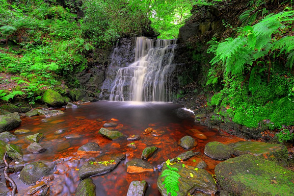 Картина Красота водопада - Природа 