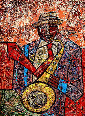 Картина Джазовий саксофоніст - Айві Джеральд 