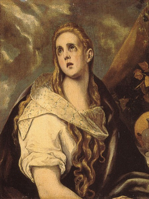 Картина Марія Магдалина, яка кається. - Ель Греко 
