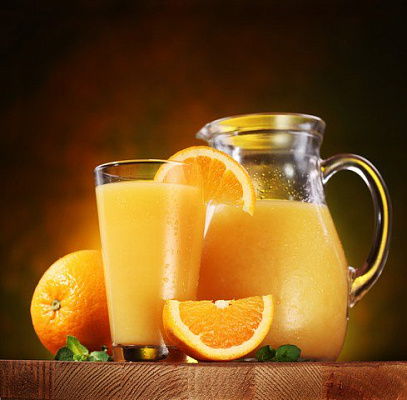 Картина Апельсиновый сок - Еда-напитки 