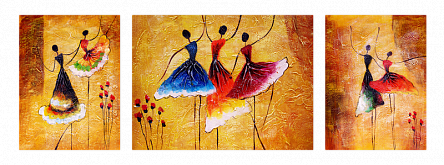 Испанские танцы. Триптих