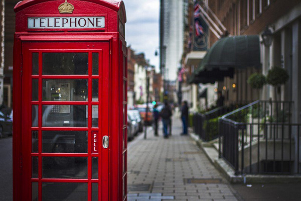Картина Телефонна будка у Лондоні - Місто 
