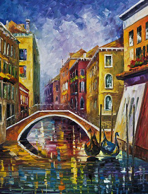 Картина Ранок у Венеції - Афремов Леонід 