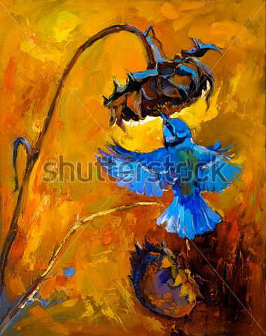 Маленькая птичка