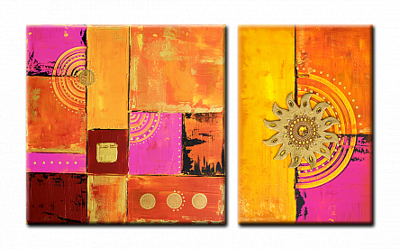 Солнечная абстракция