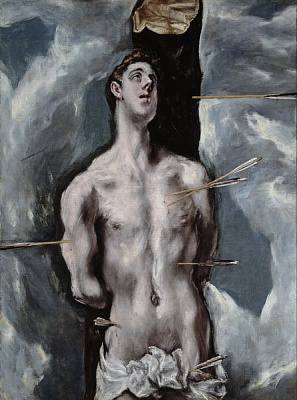 Картина Св.Себастьян (Мадрид, Прадо) - Эль Греко 