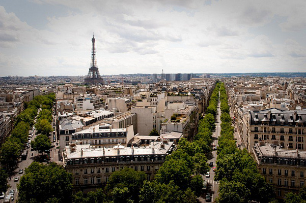 Картина Вигляд Парижа 8 - Місто 