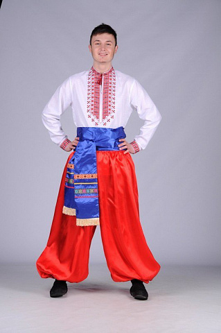 Казак в шароварах