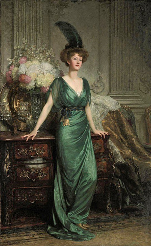 Леди с картины Фрэнка Дикси